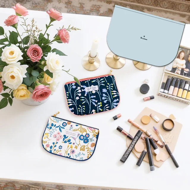 Zipper coin pouch sewing template – With Tutorial