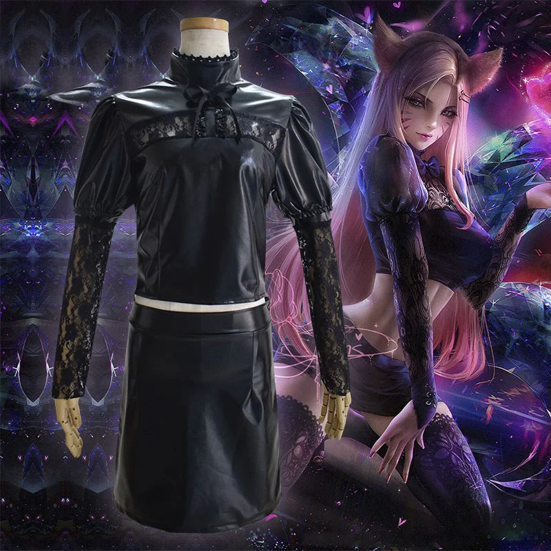 Ahri League Of Legends Cosplay Game Character Costume-elleschic