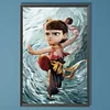(40*60cm)Nezha - Full Round Drill Diamond Painting