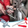 Quick Change Tire Valve Core Tool Kit for Replacing Leaky Valves in Cars Trucks