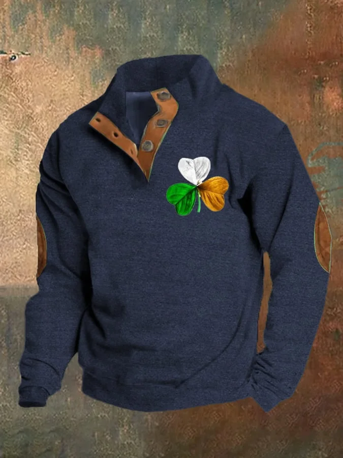 Men's St. Patrick's Day Printed Pullover Sweatshirt  socialshop