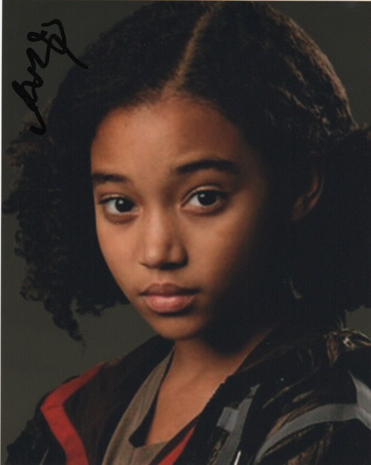 Amandla Stenberg Autographed Signed 8x10 Photo Poster painting COA #1