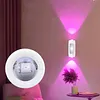 LED Magnetic Night Light Motion Sensor Wall Lamp Wireless Closet Light Rechargeable Magnetic Dimmable Step Lamp for Bedroom Hallway Stairs Lighting