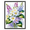 Flowers-11CT Stamped Cross Stitch 30*40cm/11.81*15.75in