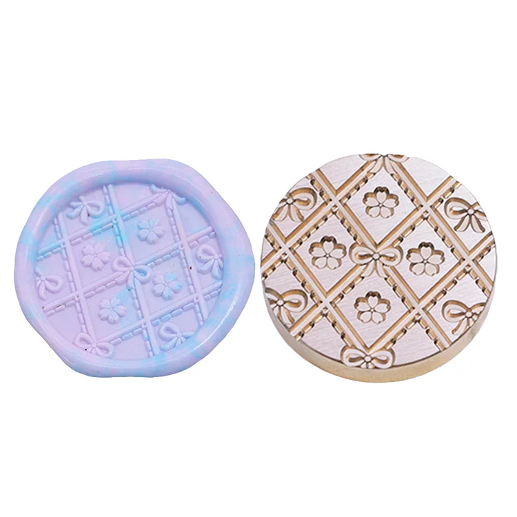Diy Fire Lacquer Round Sealing Wax Stamp Head 30Mm gbfke