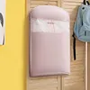 [US Local Warehouse] Space Saving Hanging Garment Bag w/ Self Compression Zipper Storage Bag(Pink M)