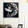 Daisy Flower Ballerina - Round Drill Diamond Painting - 40*40CM