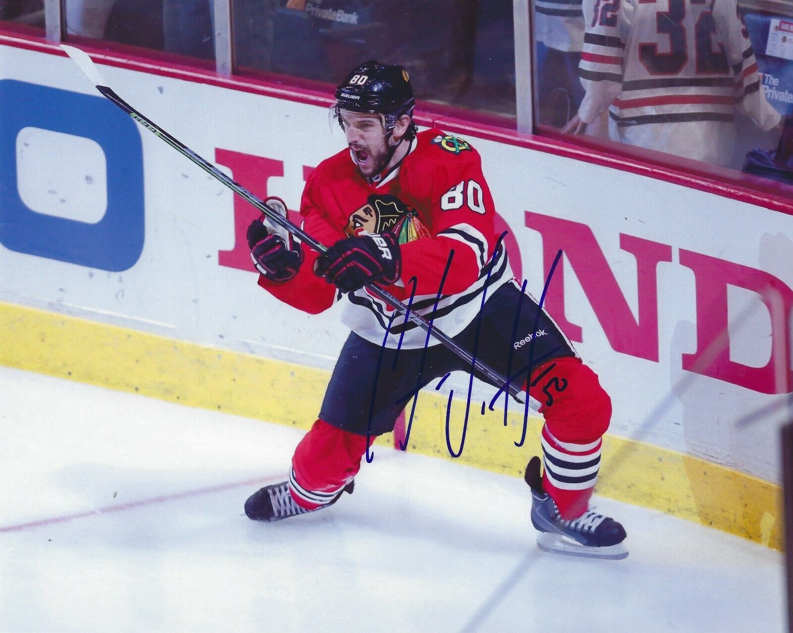 Autographed ANTOINE VERMETTE Chicago Blackhawks 8X10 Photo Poster painting - w/COA