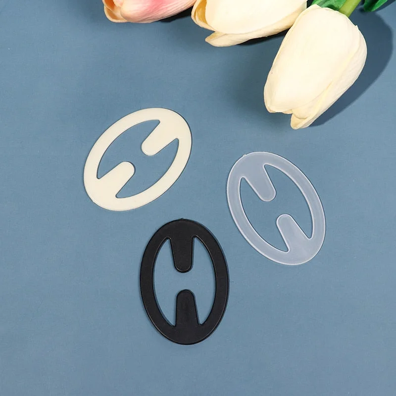 3ps New Invisible Bra Buckle Free Shipping Shadow-Shaped Underwear Buckle Bra Back Intimates Accessories Clips Strap Holders