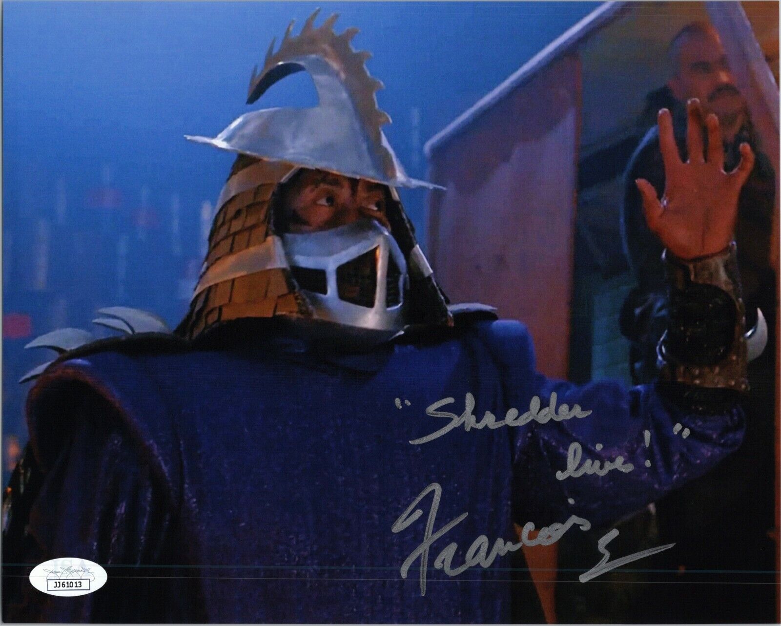 FRANCOIS CHAU Signed SHREDDER ~TEENAGE MUTANT NINJA TURTLES