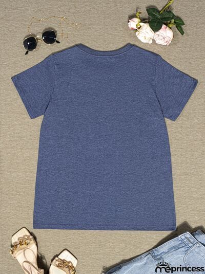 Round Neck Short Sleeve T-Shirt