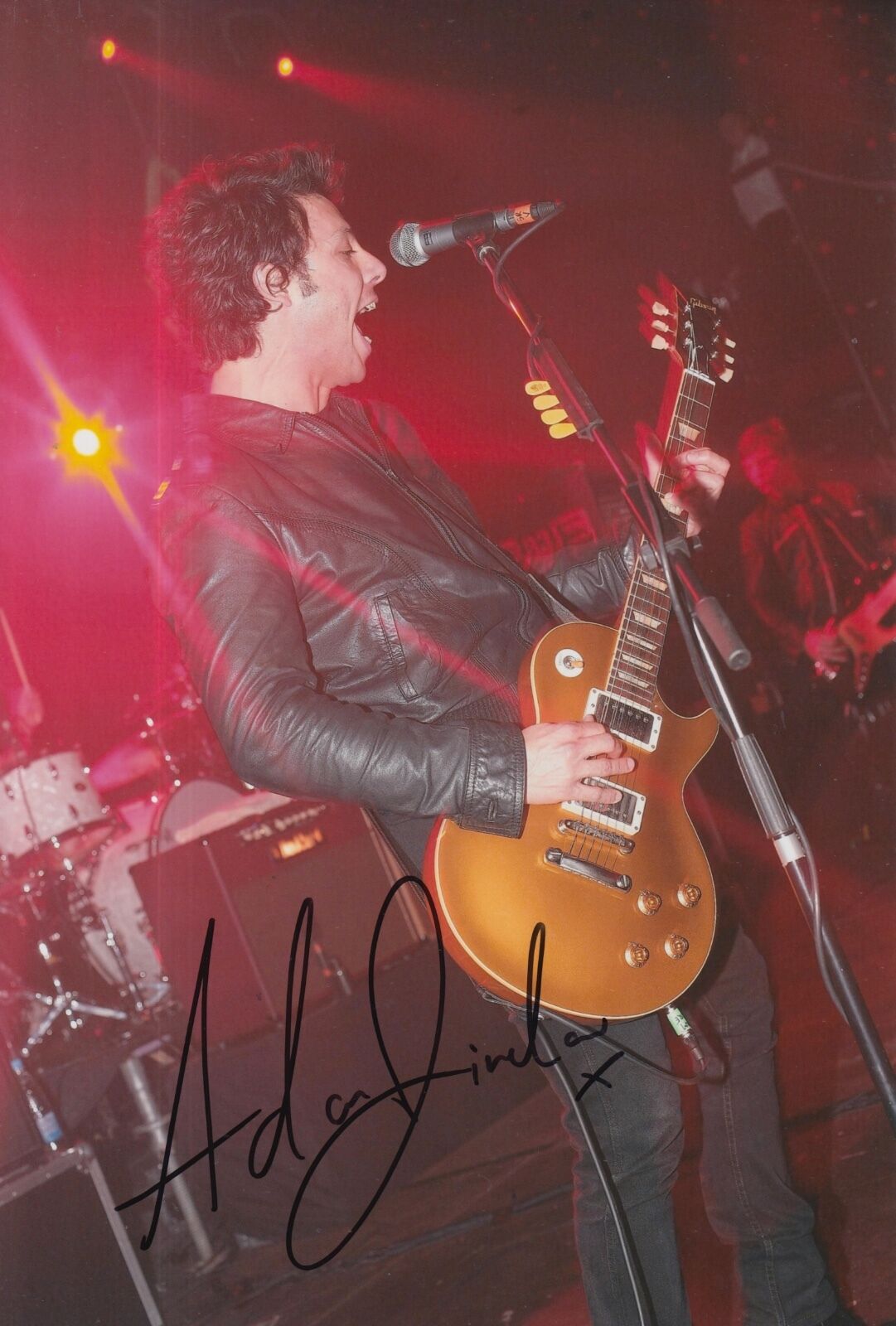 Adam Zindani Hand Signed 12x8 Photo Poster painting Stereophonics.