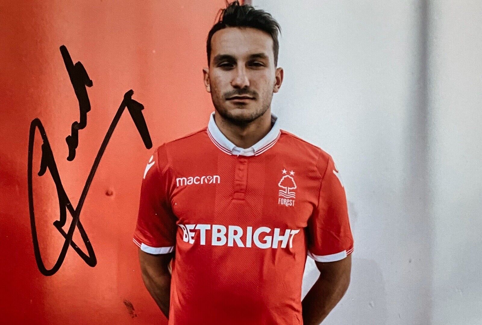 Joao Carvalho Genuine Hand Signed 6X4 Photo Poster painting - Nottingham Forrest 5