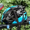 Black Motorcycle Luggage Strap Large Capacity Stretchable Storage Net with Hook for Secures Various Luggage Helmets Small Item
