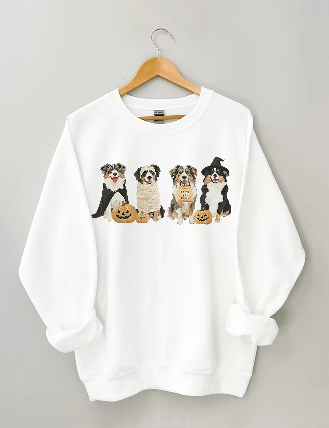 Australian Shepherd Halloween Sweatshirt