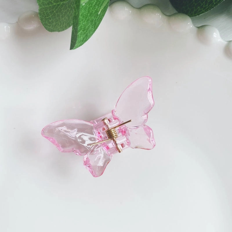 Fashion Butterfly Plastic Hair Claws 1 Piece