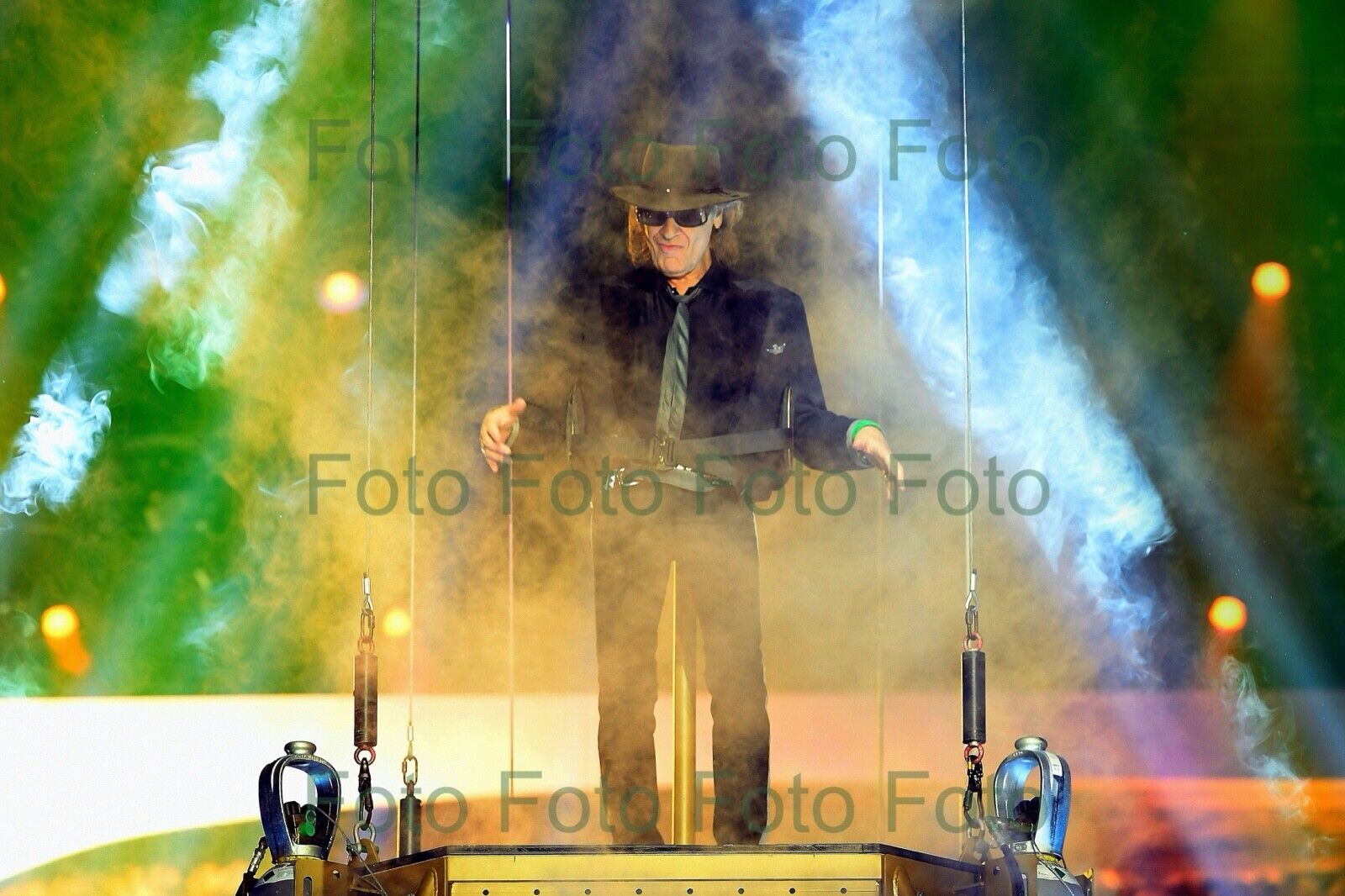 Udo Lindenberg Rock Musik Maler Foto 20 x 30 cm ohne Autogramm (Be-26