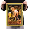 Beer Girl - Vintage Metal Signs - 20*30cm/30*40cm