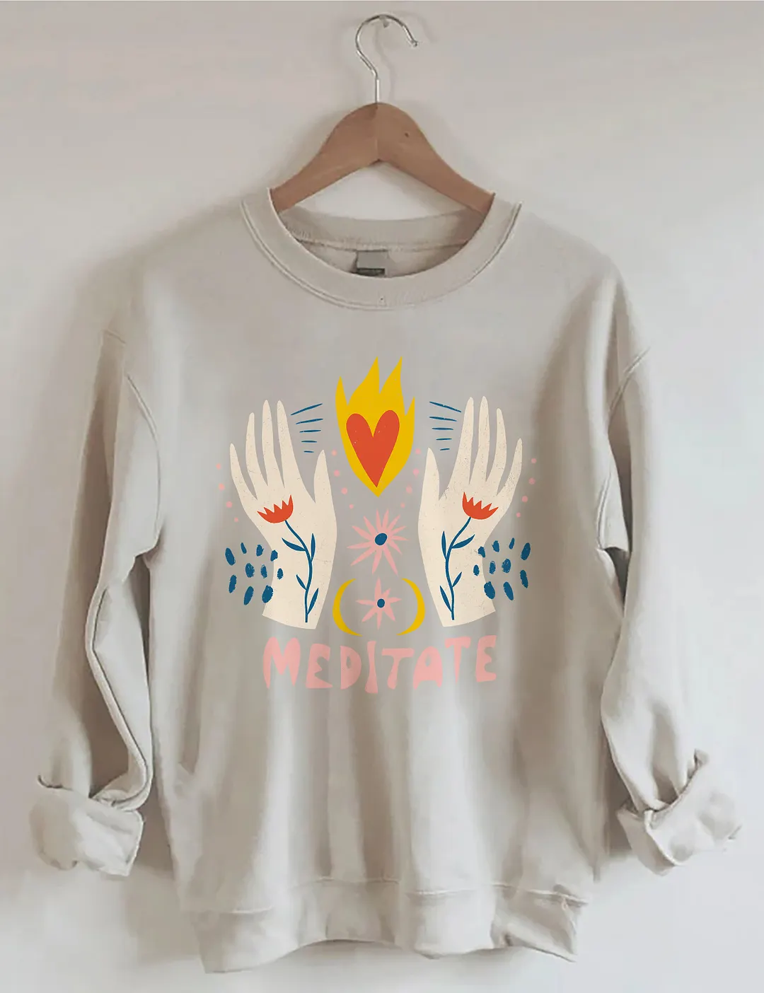 Boho Meditate Sweatshirt