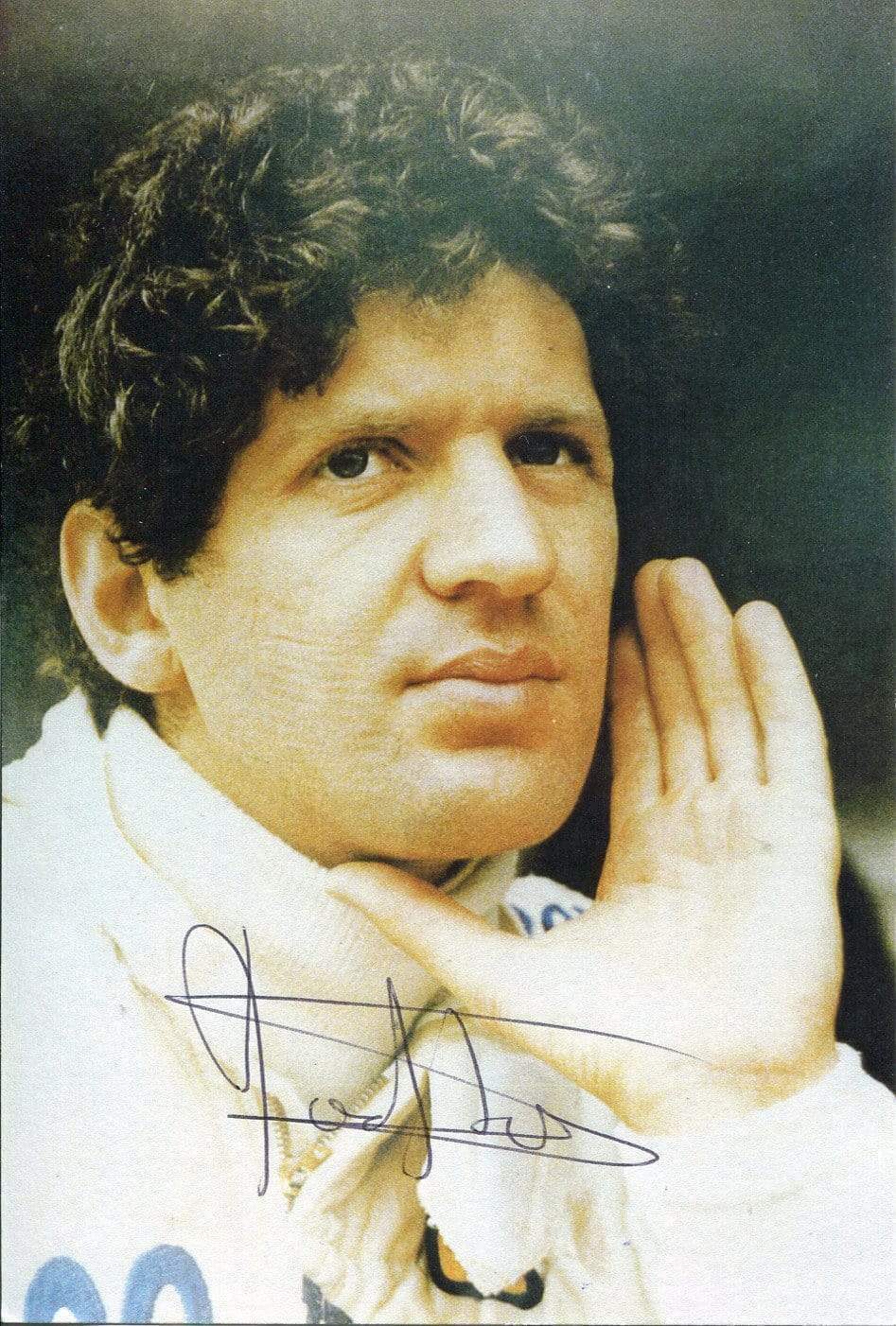 Jody Scheckter autograph, FERRARI FORMULA ONE, Photo Poster painting signed