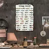 Avion vintage - Panneaux en &eacute;tain m&eacute;tallique(20*30cm/30*40cm) - Garage