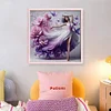 (Counted/Stamped)Flower Dance Girl-11CT Cross Stitch 45*45cm