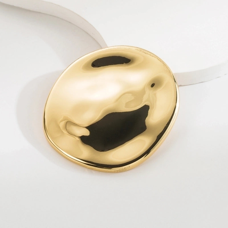 Vintage Style Animal Feather Flower 304 Stainless Steel Polishing Plating Unisex Brooches 1 Piece