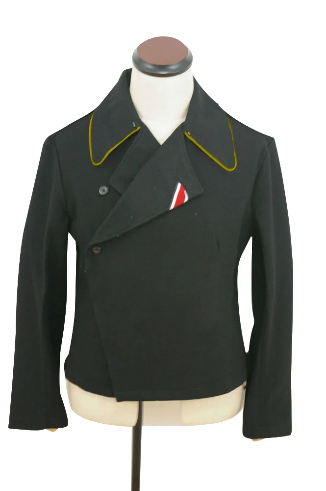   Wehrmacht German Signal Panzer Black Wool Wrap/Jacket German-Uniform