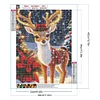 Christmas Deer-Full Round Diamond Painting 30*40CM