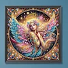 Engelsfee - speziell geformtes Diamantgemälde - 30*30cm