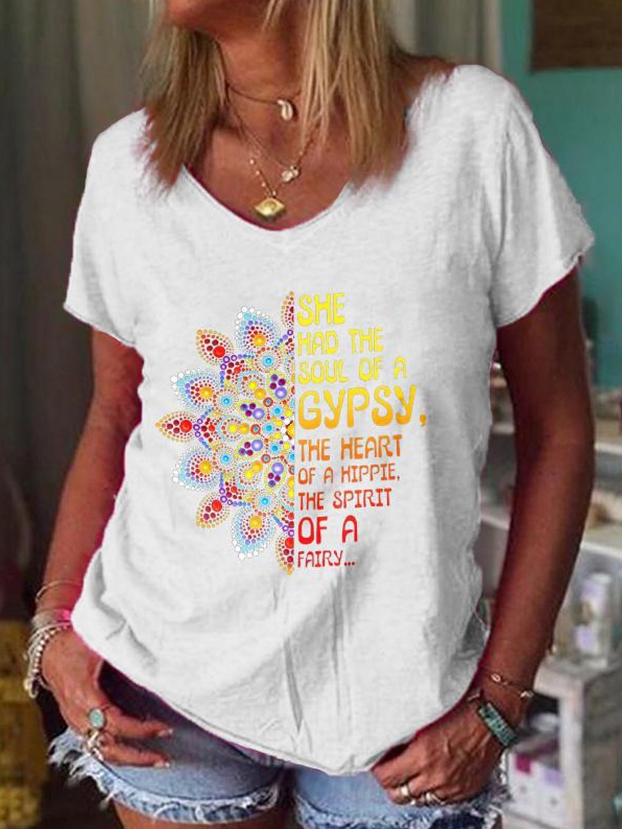 She Had The Soul Of A Gypsy The Spirit Of A Fairy Tee