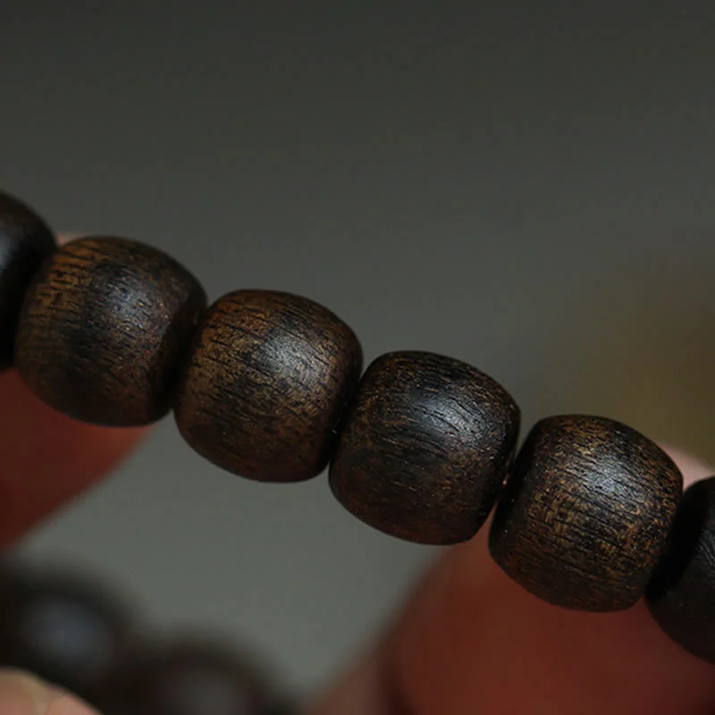 Rare Brunei Agarwood Amber Balance Peace Calm Bracelet