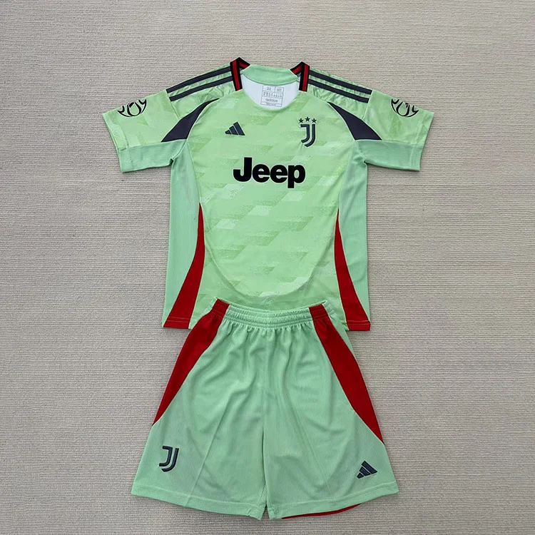 25/26 Juventus Green Concept Edition Kids Set