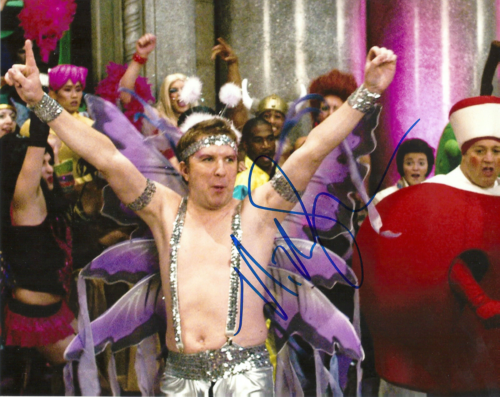 NICK SWARDSON 'JUST GO WITH IT' 'GRANDMA'S BOY' SIGNED 8X10 PICTURE *COA 3