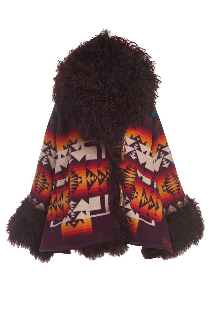 Chief Joseph Shearling Cloak