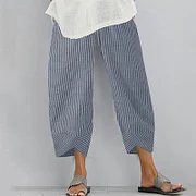 Online Shop - Rimocy 2022 New Cotton Linen Pants Women Spring