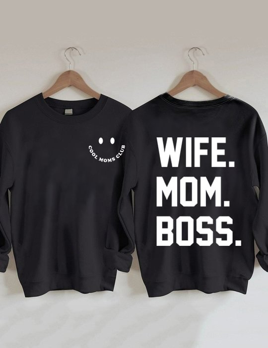 COOL MOMS CLUB Sweatshirt Für Muttertag - Lustiges Mama Shirt