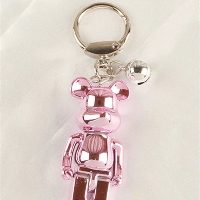 Cartoon Bear Bell Keychain