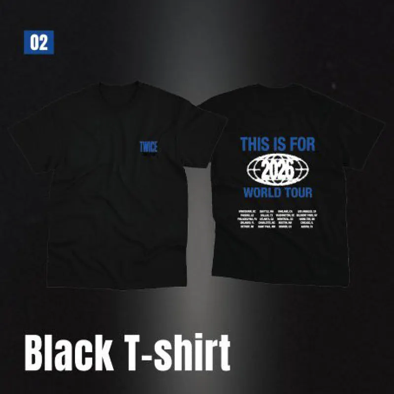 2026 Twice This Is For World Tour Uniform T-Shirt