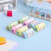 20PCS Fruit Sports Cherry Blossom Erasers for Kids Student Office Exam Stationery Gift