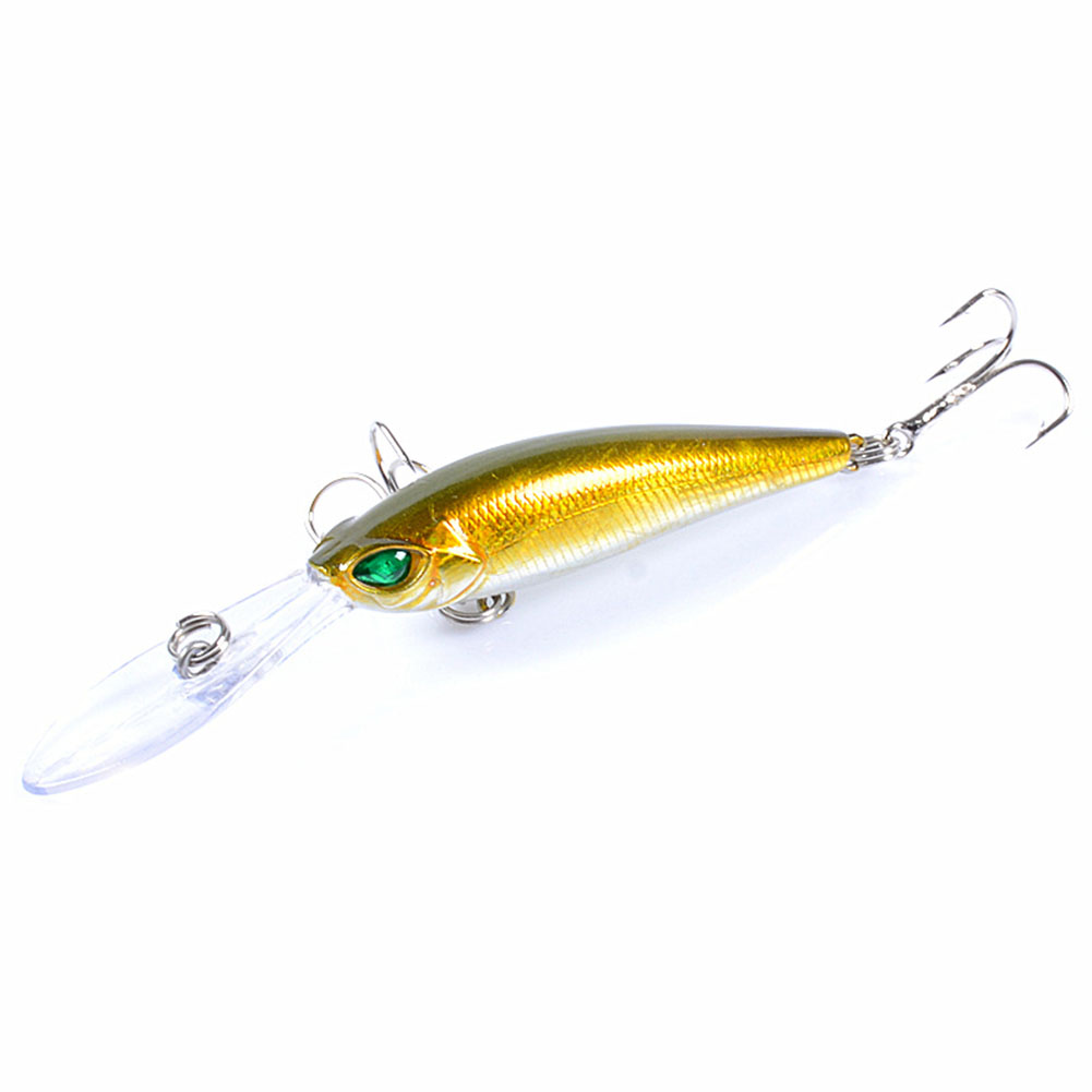 

9.4cm 6.2g Fishing Lure Swimbait Floating Hard Bait Bionic Minnow Crankbait, 501 Original