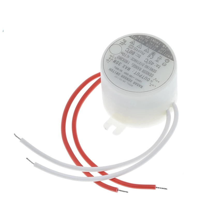 New Electric 35W Circular Radar Microwave induction sensor switch instead of the human body infrared induction switch sensors