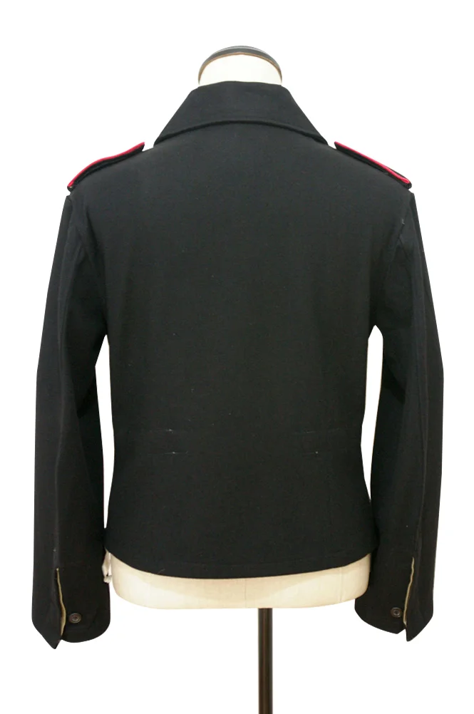   Elite German Panzer Black Wool Wrap/Jacket German-Uniform