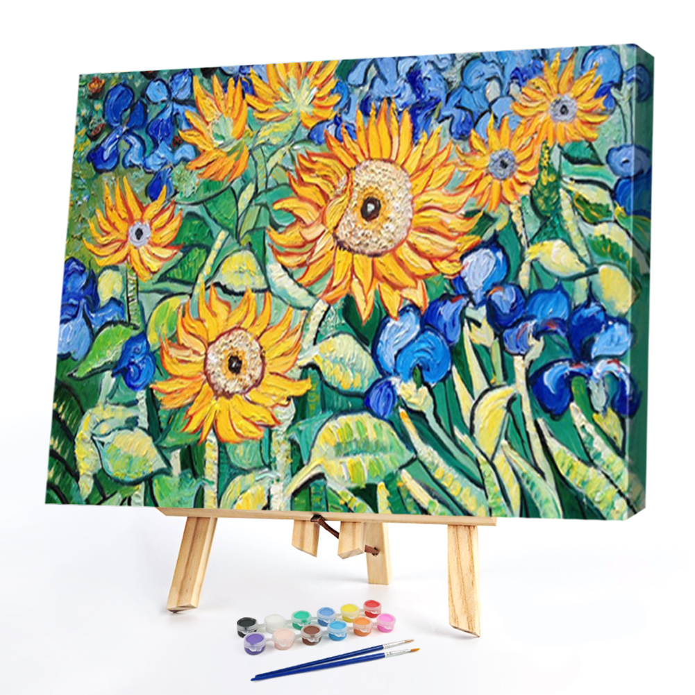 

40*50CM Paint By Numbers-Sunflowers, 501 Original