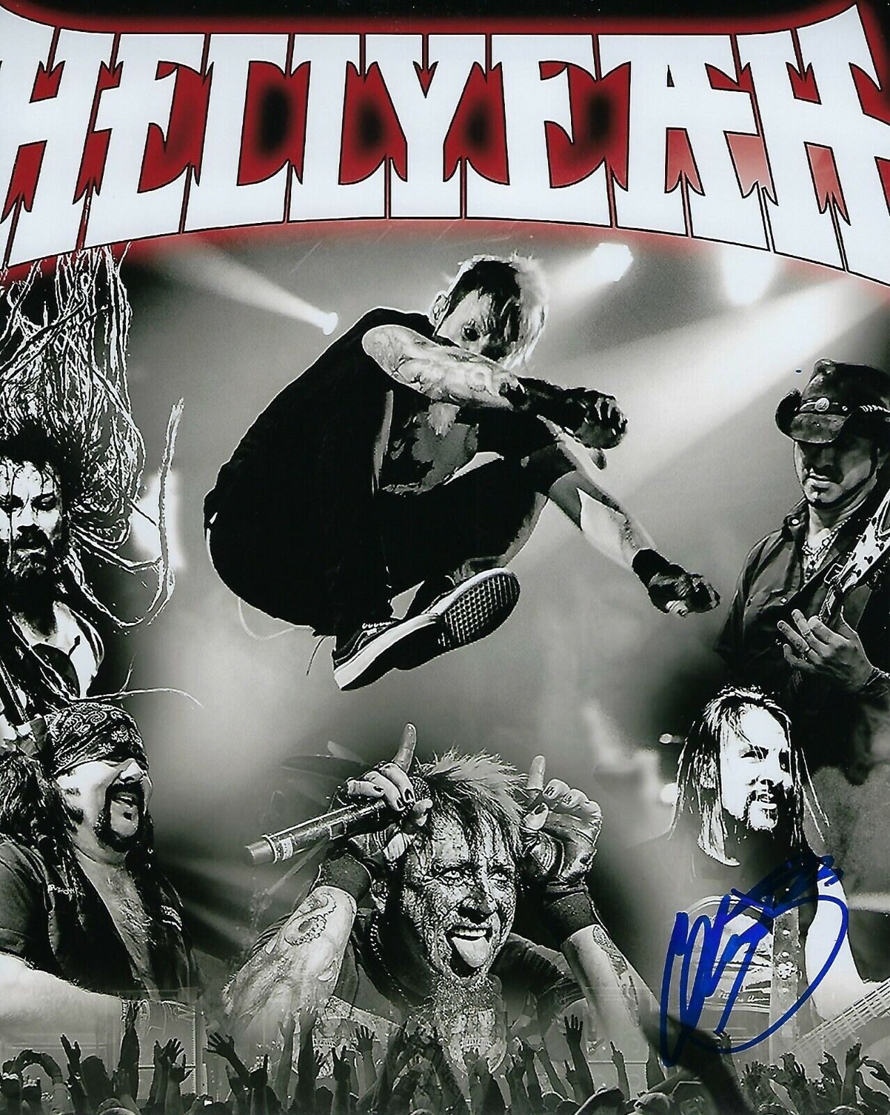 GFA Hellyeah Guitarist * CHRISTIAN BRADY * Signed Autographed 8x10 Photo Poster painting C11 COA