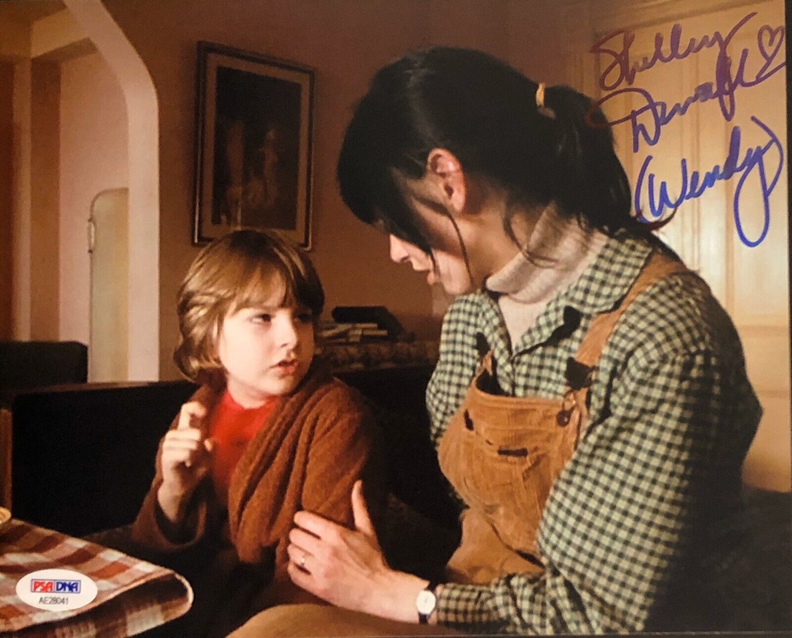 Shelley Duvall Signed Autographed The Shining 8x10 Photo Poster painting Exact Proof Psa/Dna