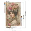 (40*60cm)Flower Beauty - Full Round Drill Diamond Painting