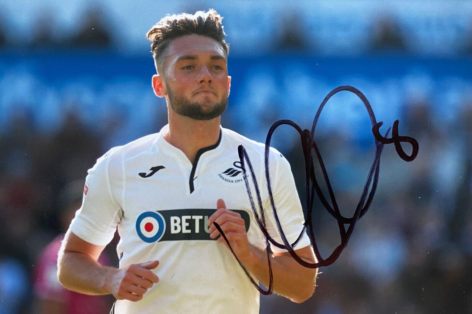 Matt Grimes Genuine Hand Signed 6X4 Photo Poster painting - Swansea City 6