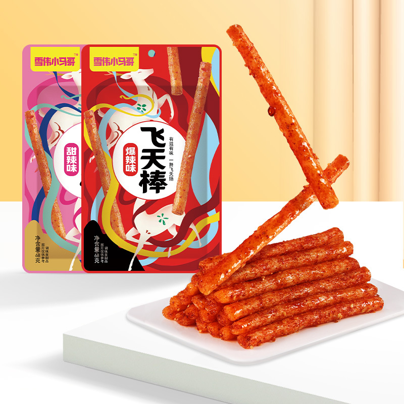 latio Latiao Spicy Strips, Gluten Latiao Sweet and Spicy, Spicy Chinese ...