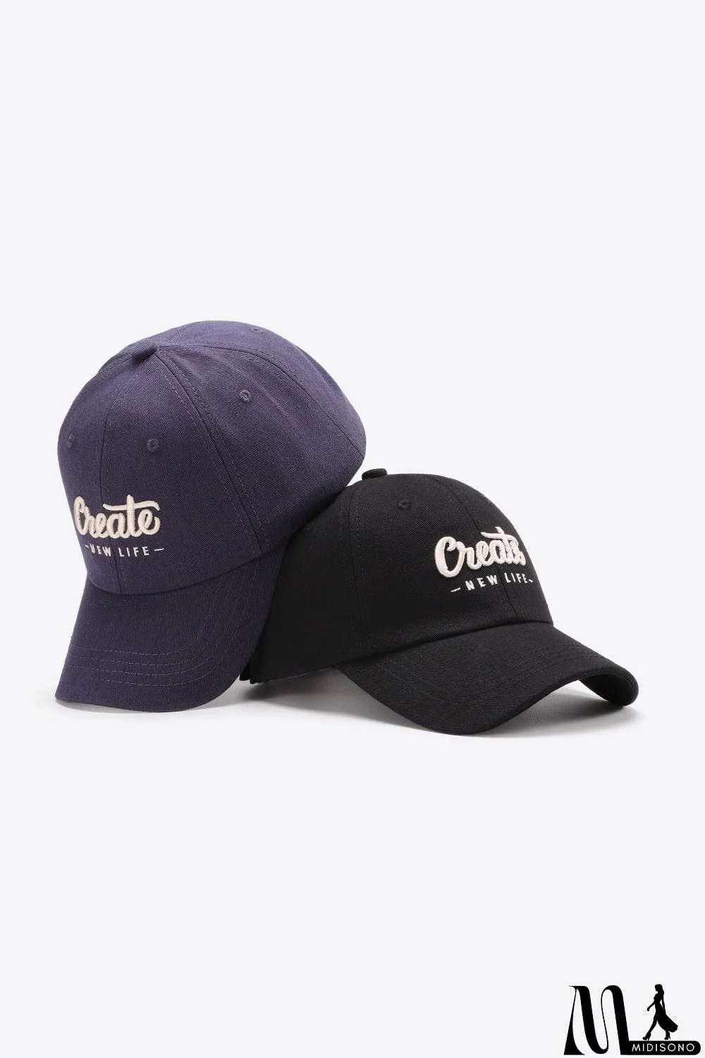 MidiSono - CREATE NEW LIFE Adjustable Cotton Baseball Cap